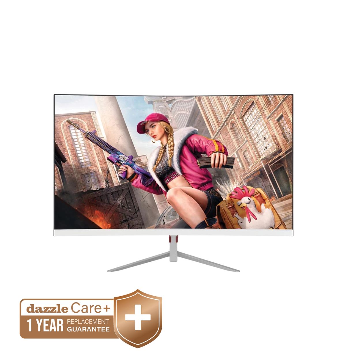 PC Power 180Hz White Curved Gaming Monitor Price in Banglade